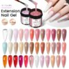 AS Professional BIIAB Builder & Extension Gel Collection: High Volume Tinted Gels in Milky White, Nude, and Shimmer Finishes