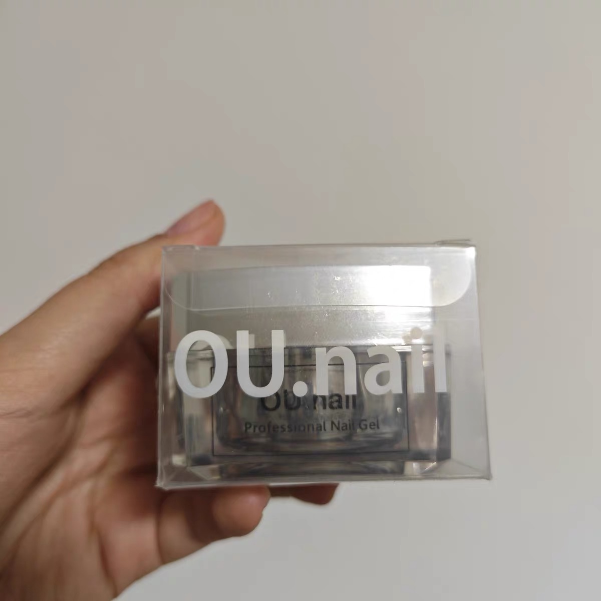 Customer photo for (20g)OU Base Coat Nail Gel Series-Acidic Base&Maximum Adhesion