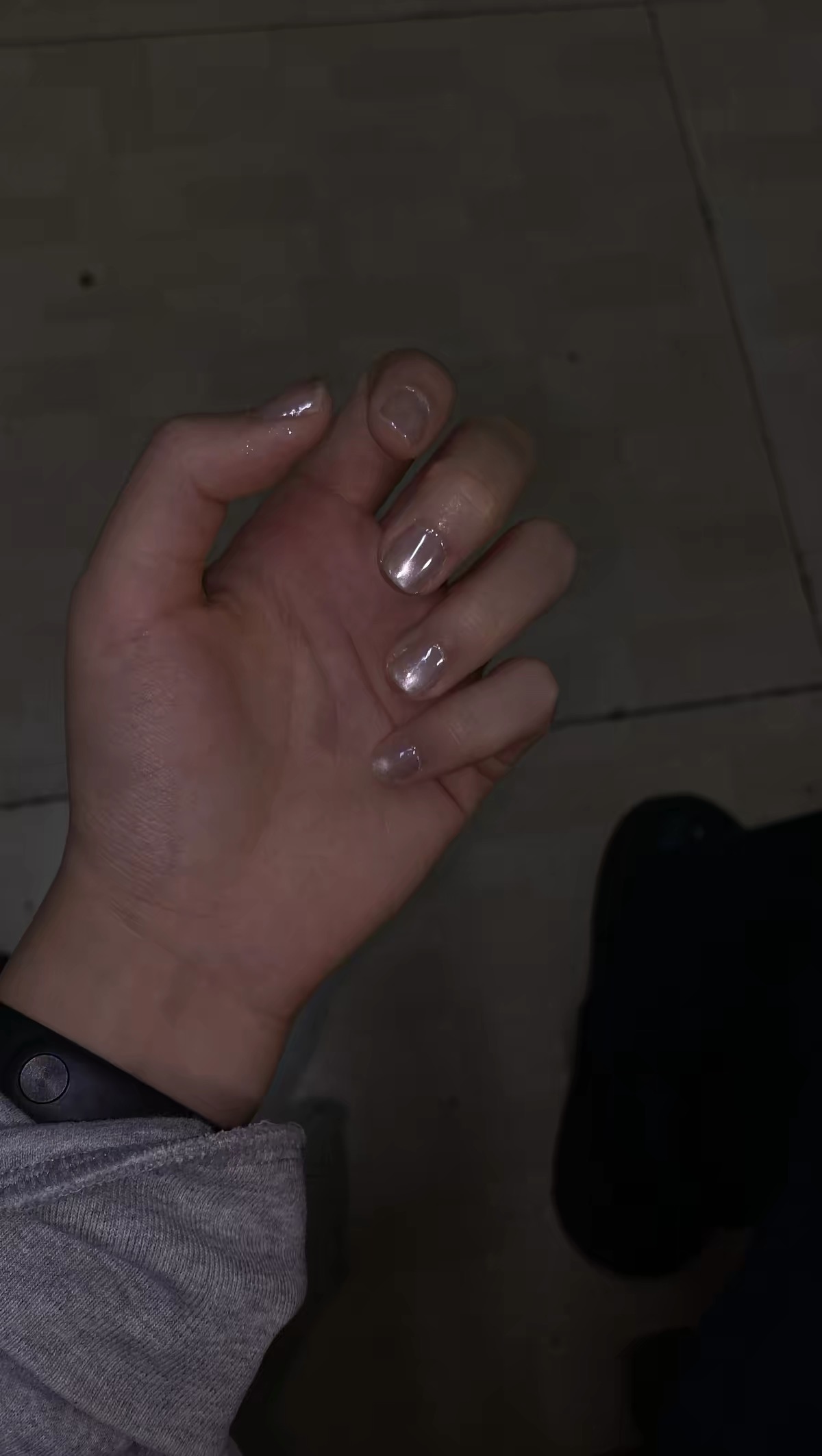 Customer photo for 50g JJiang Nail Polish Base:Extra-strong base gel for nail polish.
