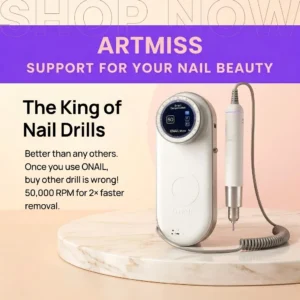 nail drill machine product display