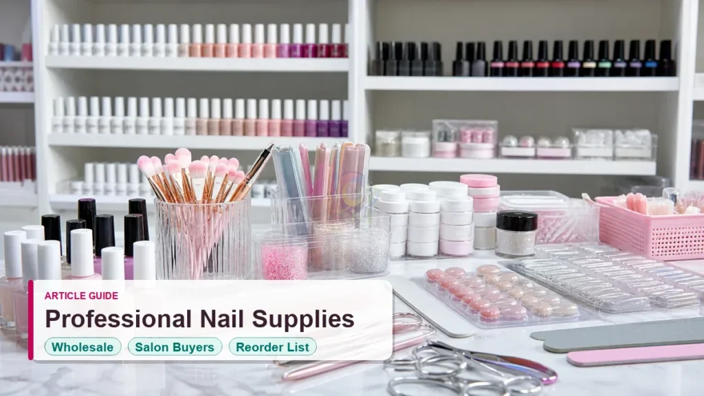 Professional Nail Supplies Wholesale Guide for Salon Buyers 3 professional nail supplies wholesale article guide