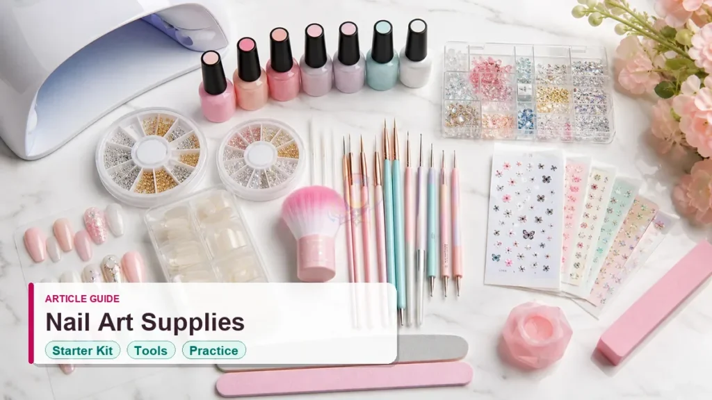 nail art supplies for beginners article guide