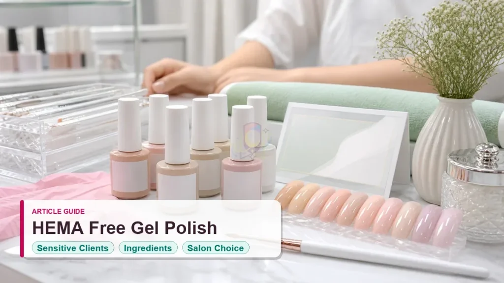 HEMA Free Gel Polish Guide for Sensitive Clients 8 HEMA free gel polish sensitive clients article guide