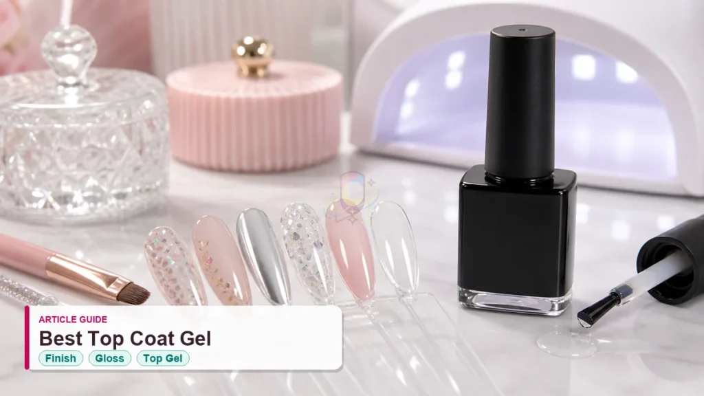 best top coat gel nail art finishing compact article guide