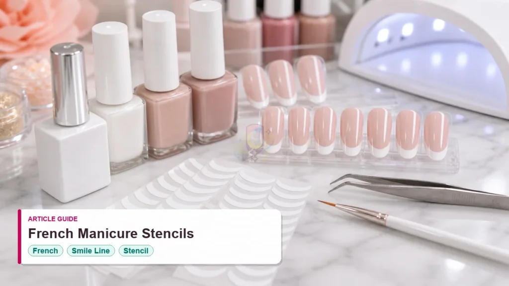 french manicure stencils article guide