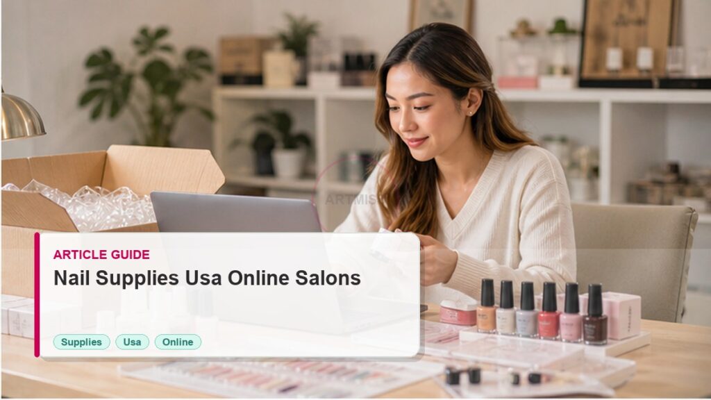Nail Supplies USA Buying Guide for Online Salons 4 Nail Supplies USA Buying Guide for Online Salons photorealistic article cover for Artmiss nail salon buyers