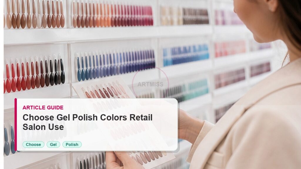 How to Choose Gel Polish Colors for Retail and Salon Use 9 How to Choose Gel Polish Colors for Retail and Salon Use photorealistic article cover for Artmiss nail salon buyers