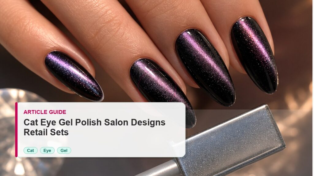 Cat Eye Gel Polish for Salon Designs and Retail Sets 5 Cat Eye Gel Polish for Salon Designs and Retail Sets photorealistic article cover for Artmiss nail salon buyers