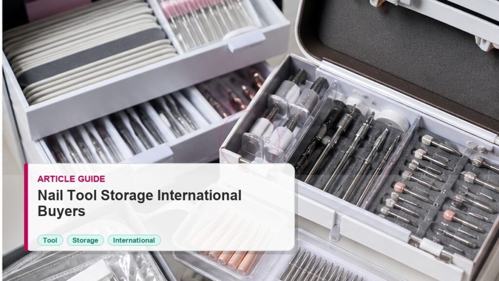 Nail Tool Storage Guide for International Buyers 4 Nail Tool Storage Guide for International Buyers photorealistic article cover for Artmiss nail salon buyers
