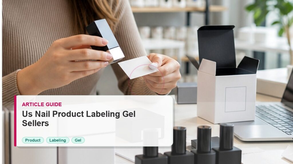 US Nail Product Labeling Guide for Gel Sellers 2 US Nail Product Labeling Guide for Gel Sellers photorealistic article cover for Artmiss nail salon buyers