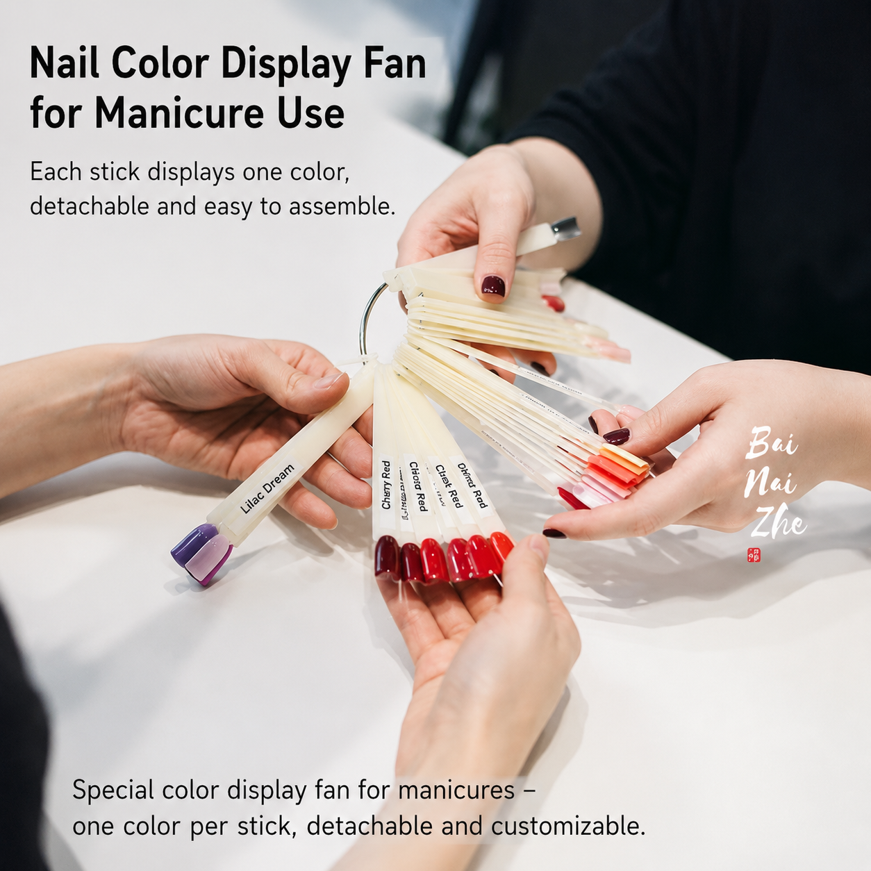 Nail Display Swatch Sticks – Color Sample & Practice Display Tips 2 Nail Display Swatch Sticks – Color Sample & Practice Display Tips - Image 2