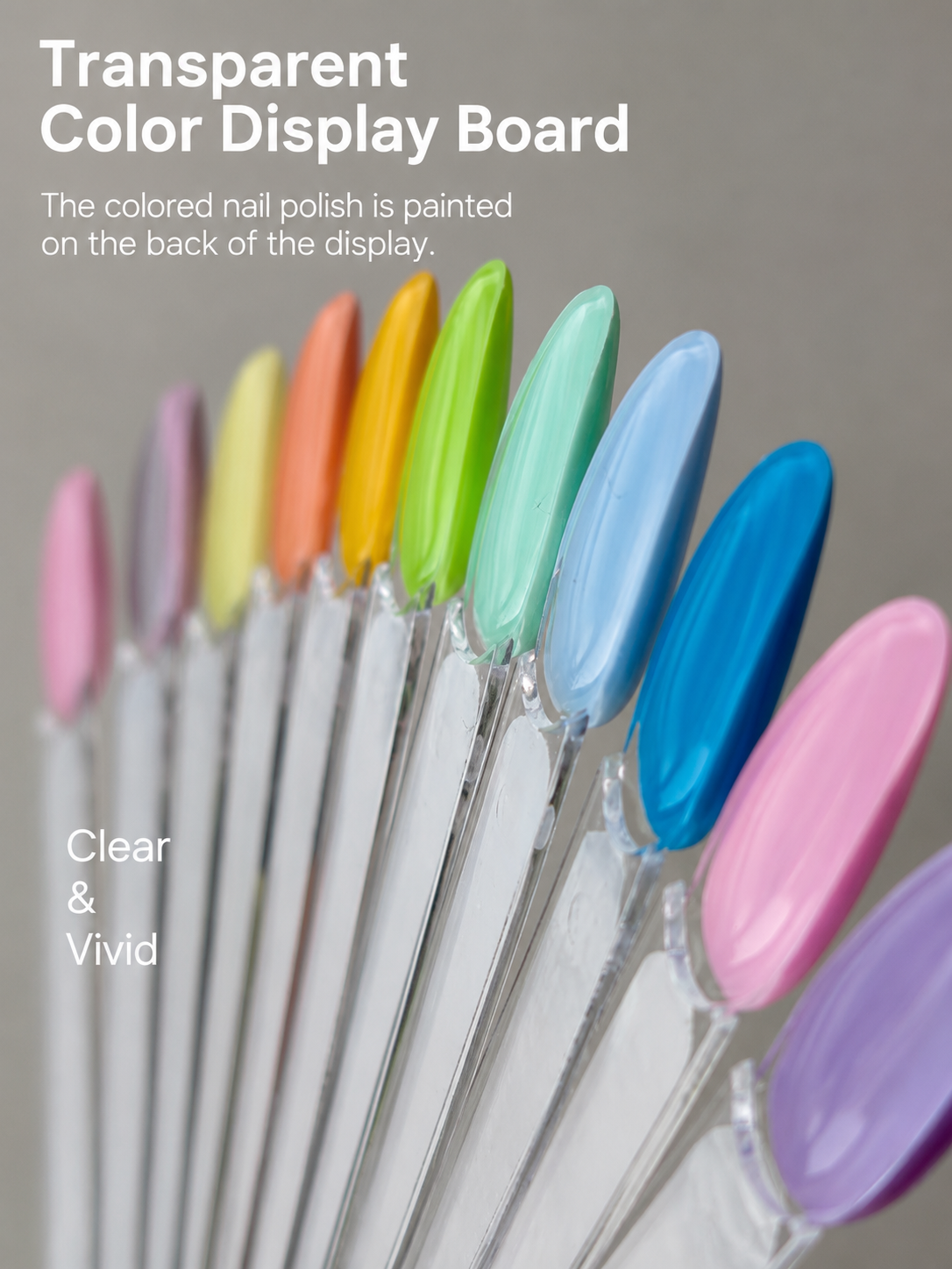 Nail Display Swatch Sticks – Color Sample & Practice Display Tips 4 Nail Display Swatch Sticks – Color Sample & Practice Display Tips - Image 4