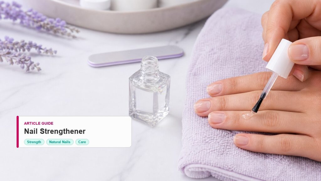 nail strengthener guide for weak natural nails salon care