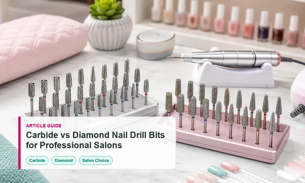 Carbide vs Diamond Nail Drill Bits for Professional Salons 1 carbide vs diamond nail drill bits comparison for professional salons