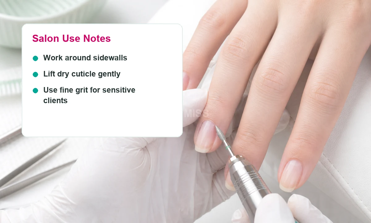 best nail drill bit for cuticles and sidewalls salon scene image 3