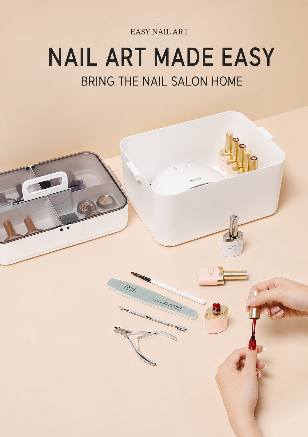 TAYE Professional All-In-One Beginner Nail Kit Collection 3 TAYE Professional All-In-One Beginner Nail Kit Collection - Image 3
