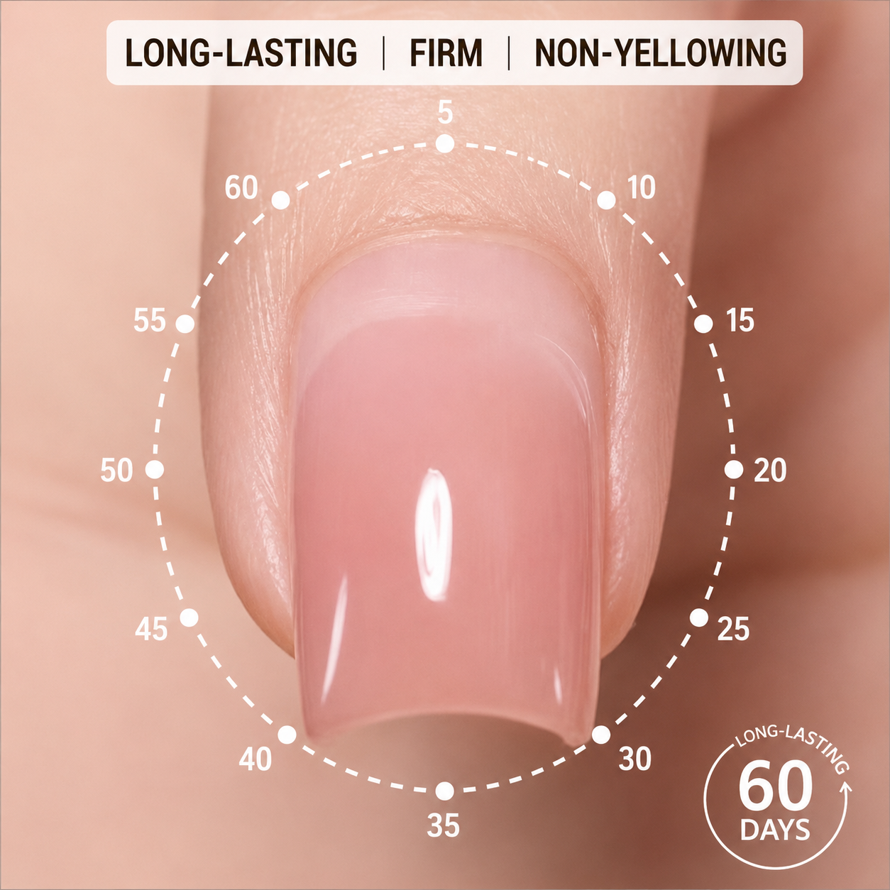 Super Sticky! Rouni 4-in-1 Soft Nail Glue 15g 4 Super Sticky! Rouni 4-in-1 Soft Nail Glue 15g - Image 4