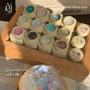 3 Free Nail Products 8 12-Color Sparkling Sequins Glitter Gel appearance