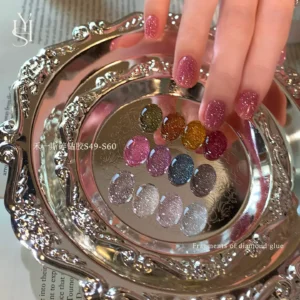 12 Colors Diamond Glitter Gel Collection