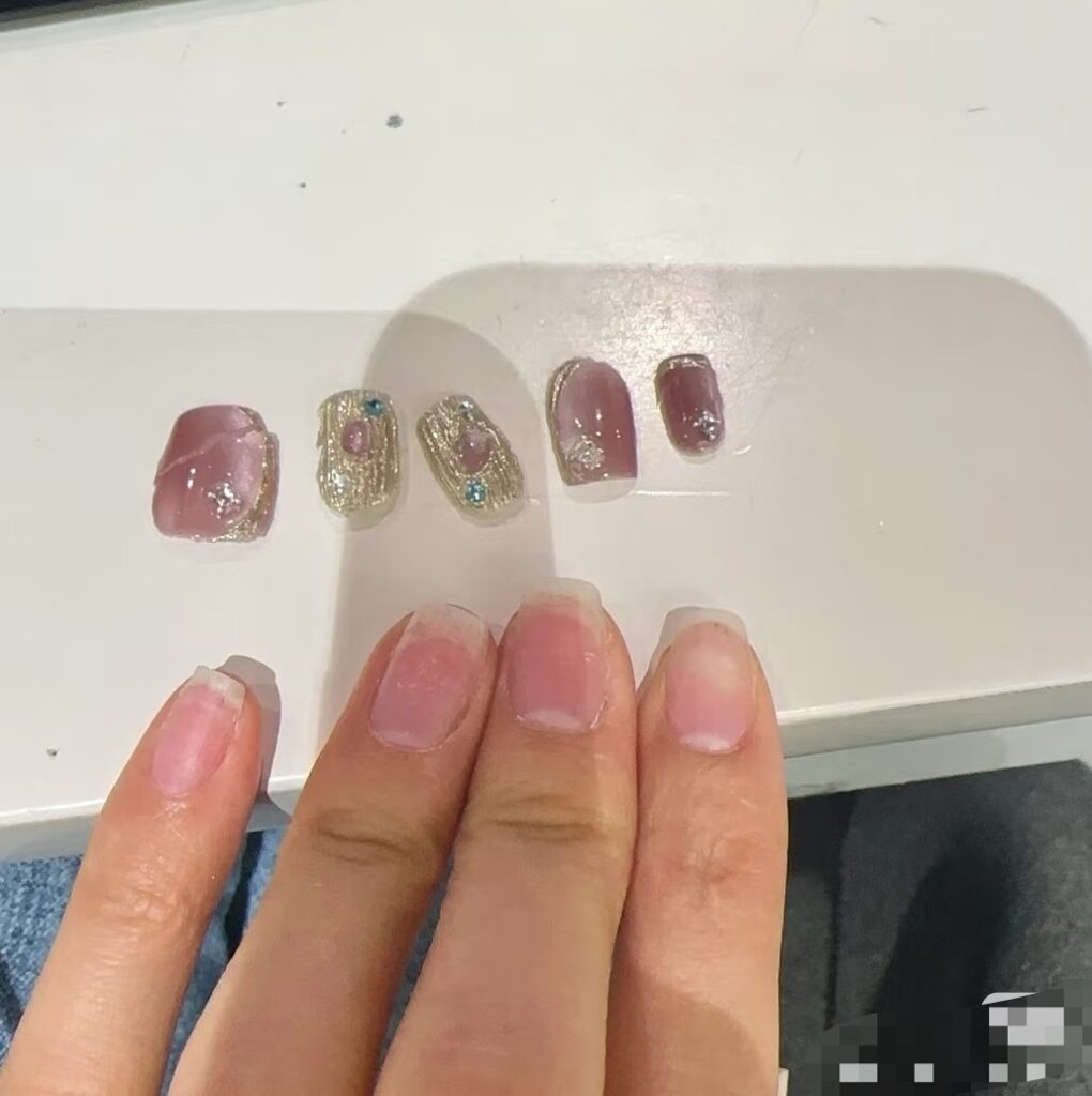 Manicure Lifting Caused by Using Top Coat as Base