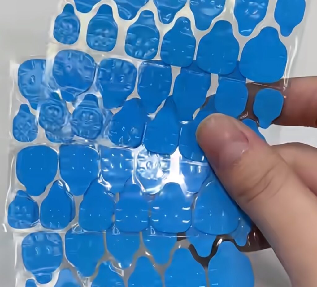 jelly glue tabs
